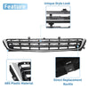 Chevrolet Impala Front Lower Bumper Grille Chrome Silver Tone (2014-2020)