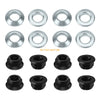 Yamaha Front / Rear 2 x M10x1.25 Wheel Nut & Washer