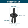 BMW 128i Black Fender Liner Clips Replacement 20 Pcs