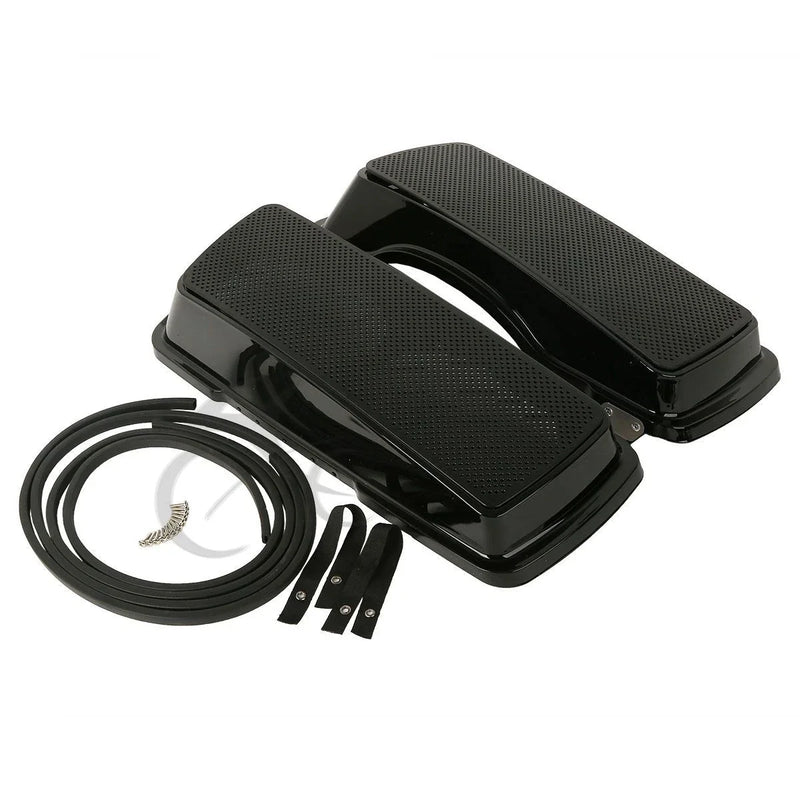 Harley Electra Street Road Glide Dual 6x9'' Saddlebag Speaker Lids (93-13)