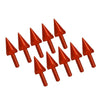 Motorcycle 10Pcs Red Windshield Screws & 5MM Bolts