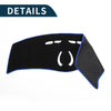 BMW Mini Cooper (MINI) Black Blue Dash Cover Mat (2014-2024)