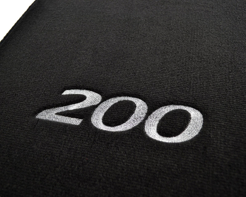 Chrysler 200 Convertible Black Tailored Carpets Floor Mats (2010-2014)