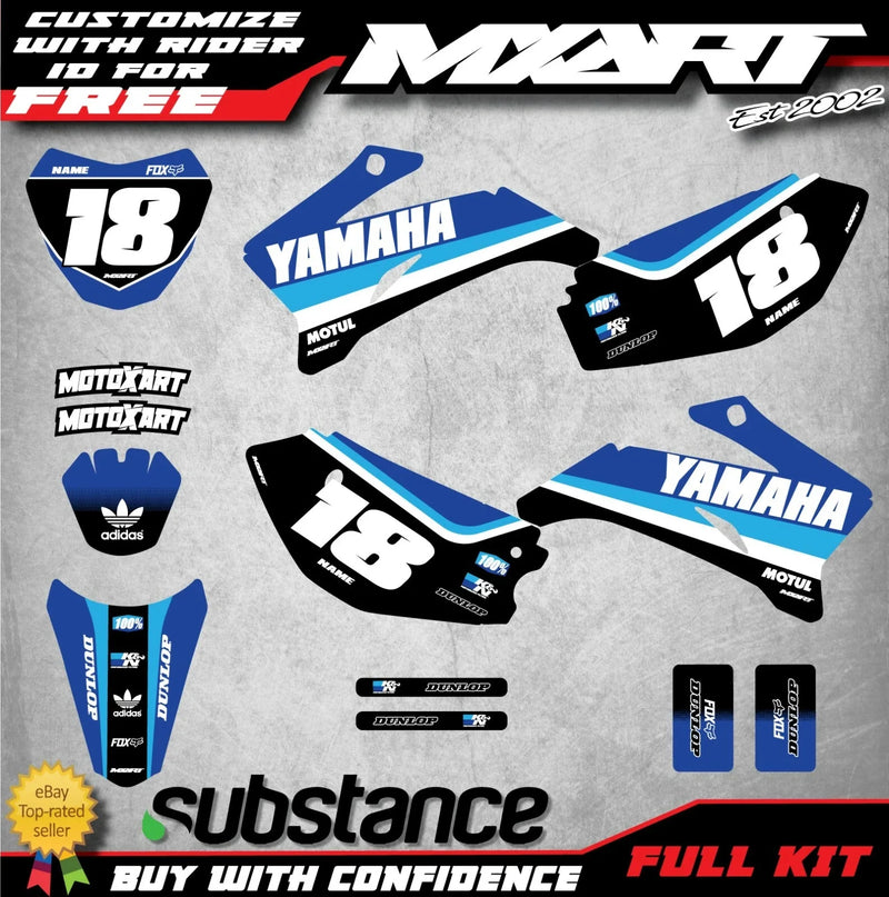 Yamaha TTR 110 Custom Graphic Kit STANCE STYLE Decals