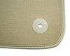 Bentley Bentayga 2015-2023 Custom Tailored Carpets Beige Floor Mats