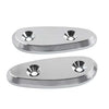 Suzuki Hayabusa GSX1300R Rearview Mirror Block Off Base Plate Chrome (08-20)