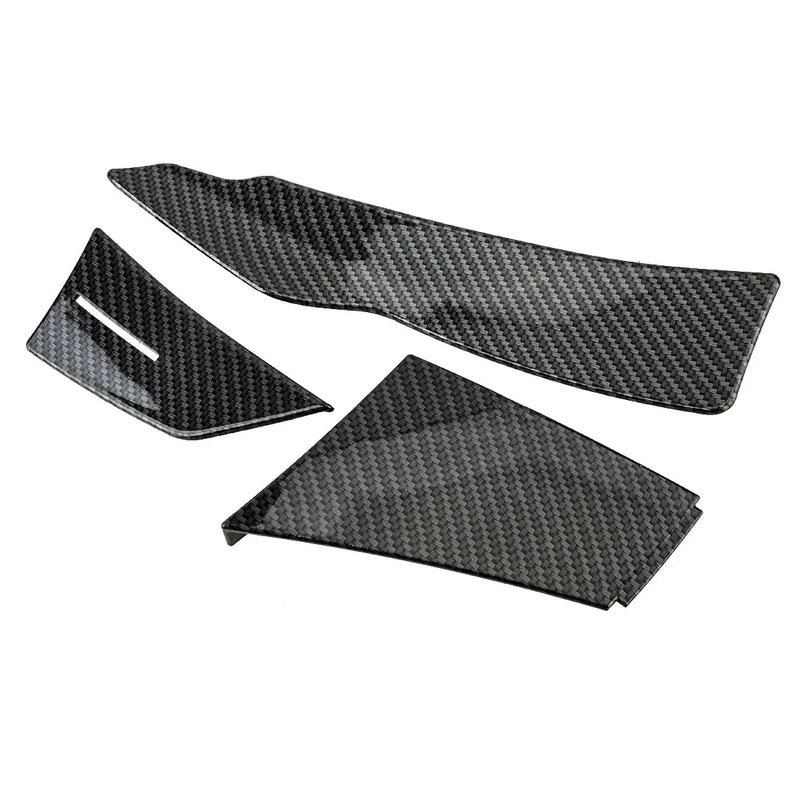 Car Model Carbon Fiber Front Bumper Lip Splitter Spoilers