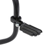 Harley 1 1/4" Black Highway Engine Guard Footpeg Mount Clamps
