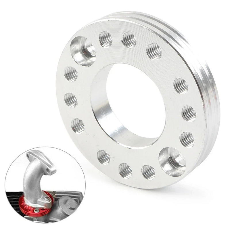 Pit Dirt Bike Quad CNC Adjuster Carburetor Inlet Manifold Spinner Plate 28MM