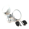 Fender Left / Right 4" Chrome Convex Door Mirrors