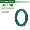Model Oil Seal Rotary Shaft TPU / 25x32x4mm / 5 Pcs / Green HP