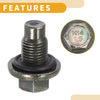 Ford F150 Bronze Tone 1 Pc Oil Drain Plug Pan Thread Repair