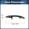Kia Rio (2011) - Black, 1 Pcs Front Left Door Handle
