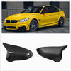 2015-2018 BMW F80 M3 F82 M4 Carbon Fiber Side Mirror Cover Caps (2015-2018)