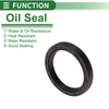 Oil Seal NBR Rubber 48x62x8mm High Pressure Black 5 x