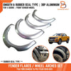 Ford Ranger PX3 38P Aluminium Metallic Fender Flares (2018-2021)