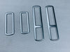 2021-2023 Toyota Sienna 4pcs Rear A/C Vent Outlet Cover Trim (2021-2023)