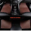 4 Pcs Waterproof PU Leather Car Floor Mats