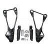 Kawasaki Ninja ZX6R Black Rear Passenger Footpegs (2005-2008)