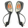 Suzuki GSXR 600 / 750 / 1000 Motorcycle Mirror Pair with Indicators (06-14)