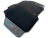Ferrari F8 Spider Black Carbon Leather Tailored Floor Mats (2020-2023)