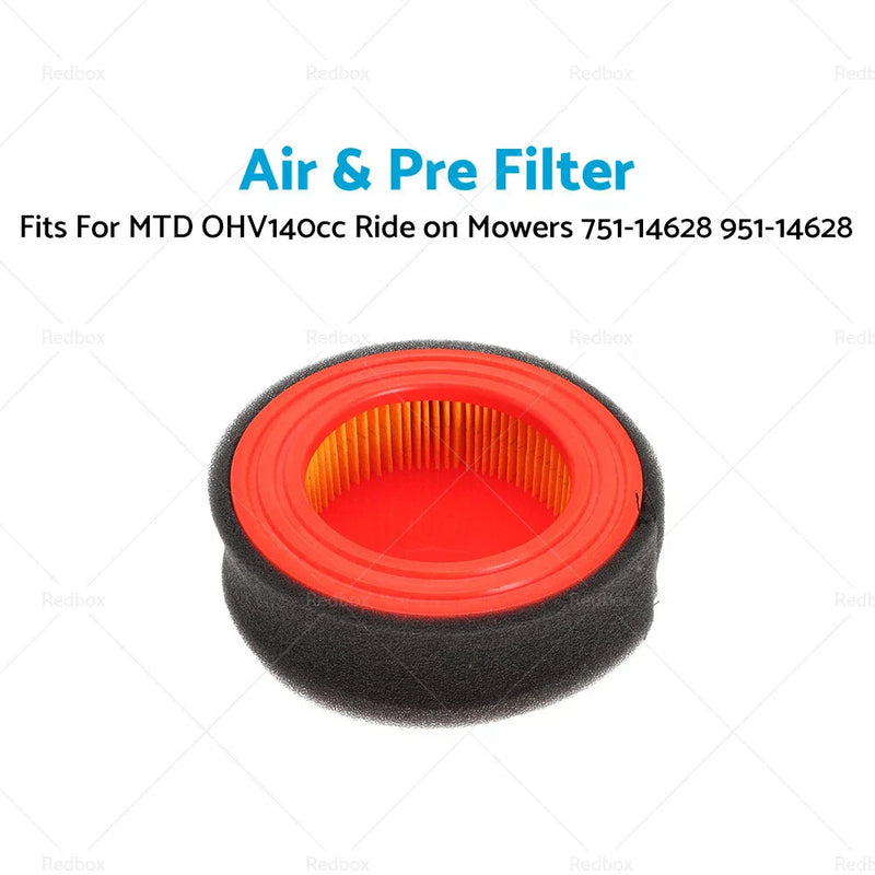 MTD OHV 140cc Ride-On Mowers Air & Pre Filter