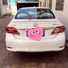 Toyota Corolla Sedan Super White Painted Trunk Spoiler Wing (2009-2013)