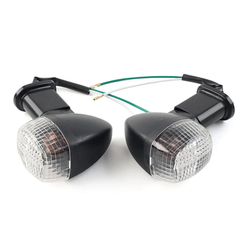 Kawasaki Ninja ZX6R ZX7R ZX9R ZX12R Clear Rear Turn Signal Lights (2000-2009)