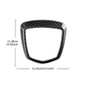 Fiat 500 Abarth 2012-2019 100% Gloss Carbon Fiber Front Emblem Cover Trim