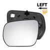 Suzuki Grand Vitara Left Side Heated White Mirror Glass (2005-2009)
