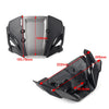 Honda CB650R Red Motorcycle Front Windshield Visor (2019-2023)
