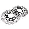 Suzuki GSXR 600 750 1000 (2005-2008) - Black Front Brake Disc Rotors