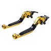 Yamaha YZF R3 R25 MT-03 CNC Folding Extendable Brake Clutch Levers (15-23)