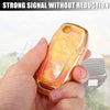 Ford F150 3 x Key Fob Remote Control Cover TPU Shell Orange (2015-2018)