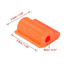 Motorcycle 2 x Universal Orange Gear Shift Shifter Protector Cover Anti Slip