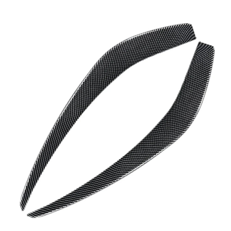 Benz A Class Carbon Fiber Black Front Bumper Side Air Vent Trims (13-15)