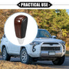 Toyota Land Cruiser Drilled Wood Grain Gear Shift Knob