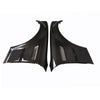 BMW M3 E46 2001-2006 Gloss Real Carbon Fiber Front Vented Fenders Wings