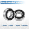 Make Model Deep Groove Ball Bearing 15x35x11mm Double Sealed Bearings