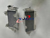 Kawasaki KX125, KX250 Aluminum Radiator (1990-1993)