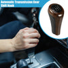 BMW Black Red Wood Pattern 6 Speed Automatic Transmission Gear Shift Knob
