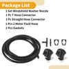 RAM 1500 (2011-2017) with Gaskets Windshield Washer Nozzle Kit