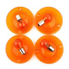 Harley Davidson Road King 4 x Turn Signal Light Amber Lens Covers (1994-2010)