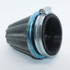 PIT Trail Quad Dirt Bike ATV Dune Buggy 54mm Chrome Steel Pod Air Filter