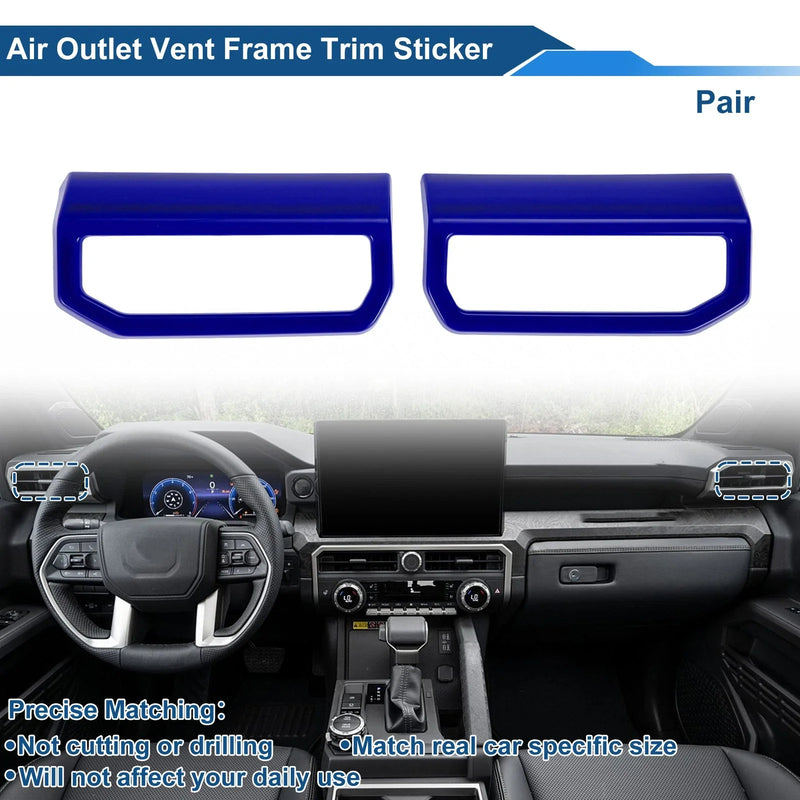 Toyota Tacoma Air Condition Outlet Vent Trim Cover Frame 1 Pair (2024–2025)