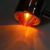 Harley Davidson Yellow Chrome Motorcycle Turn Signal Lamps