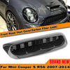 Mini Cooper S R56 (2007-2014) Carbon Fiber Look Bonnet Vent Scoop