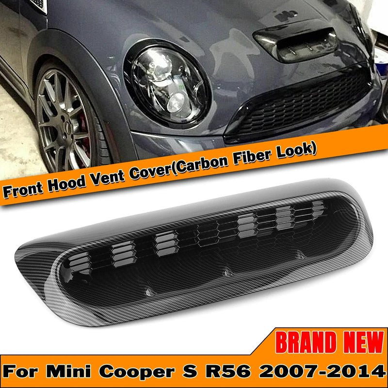 Mini Cooper S R56 (2007-2014) Carbon Fiber Look Bonnet Vent Scoop