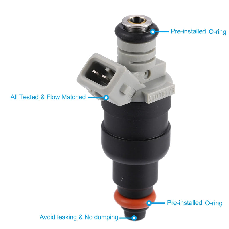 Jeep Wrangler SE 2.5L 4 x Fuel Injectors (2001-2002)