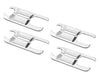 Ford F150 (2015-2019) 4 x Pieces Chrome Door Handle Bowl Cover Trim